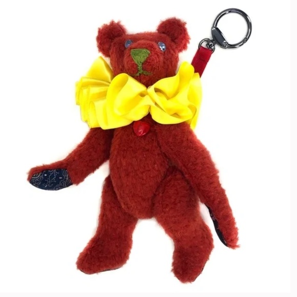Teddy Bear Bag Charm - "Bubble" - trick - keyring - Picture 2 of 5
